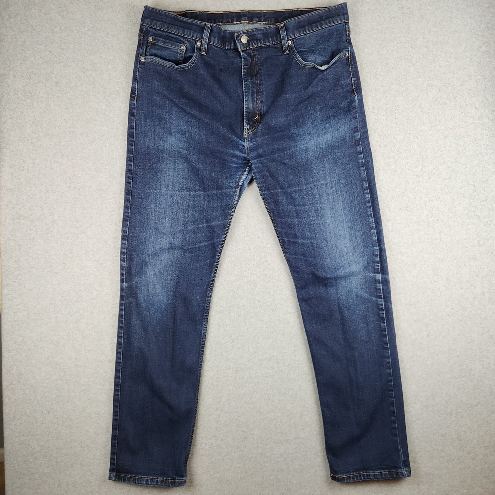 Levi's 502 Men's Tapered Fit Jeans Tag 40x34 Measures 38x31 Stretch Denim